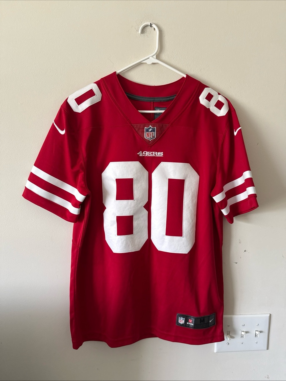 Men's Nike Jerry Rice #80 San Francisco 49ers Vapor Lmtd NFL Jersey Sz M - RARE